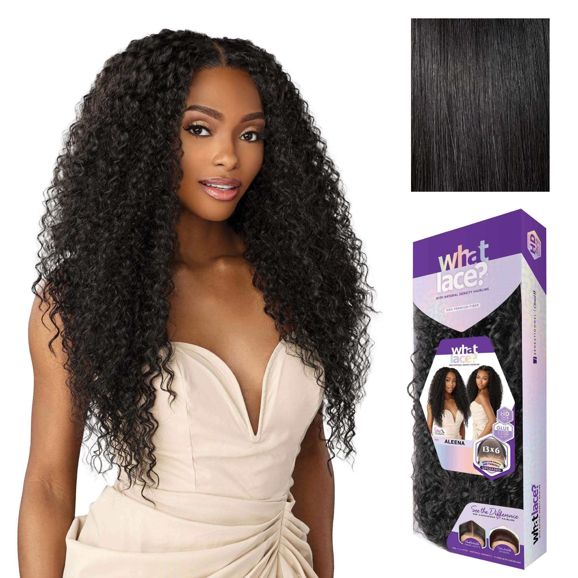 Amazon.com : Sensationnel What Lace 13X6 Wigs - Aleena Lacefrontal